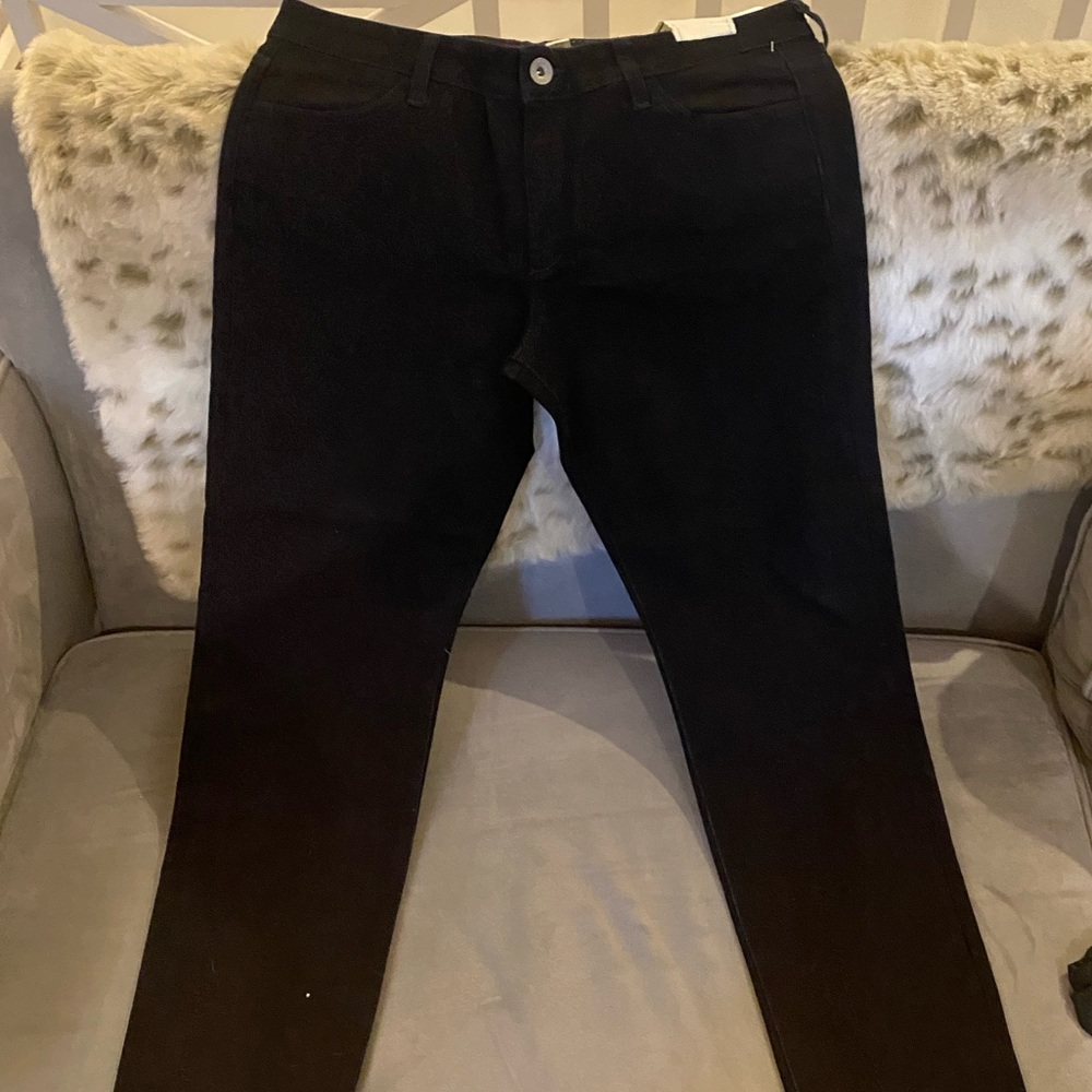 Banana Republic black denim leggings - NWT. Size 32